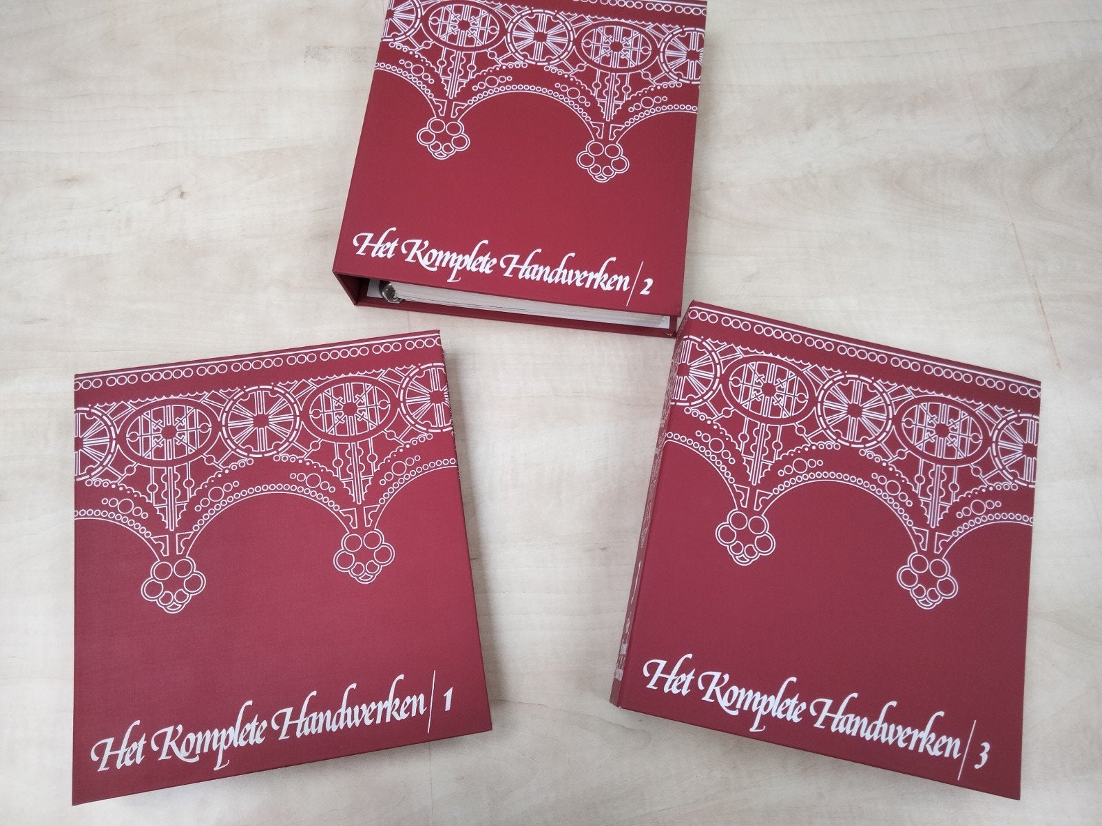 Het Komplete Handwerken - Deel 1, 2 en 3, Henk beukers+marry storteboom+Henriette beukers, Ophalen of Verzenden, Zo goed als nieuw