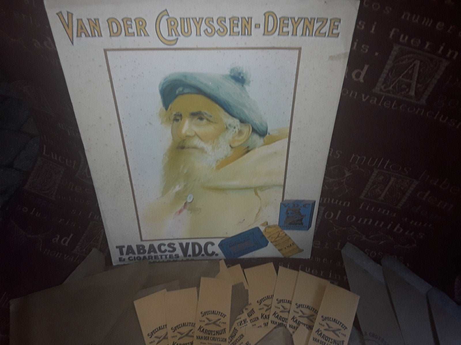 Tabak puntzakken, karotsnuif zakjes Van Der Cruyssen- Deinze, Ophalen of Verzenden, Nieuw, Sigarenbandjes