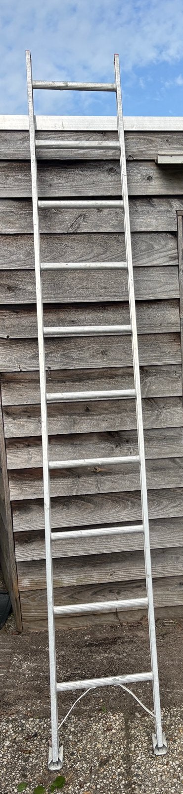 Ladder 1x 10, Doe-het-zelf en Verbouw, Ophalen, Gebruikt