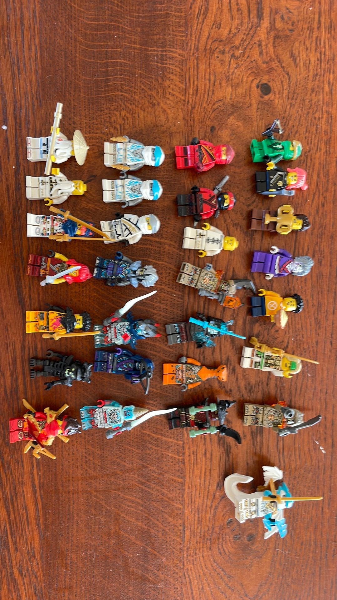 Lego ninjago minifiguren, Lego, Ophalen of Verzenden, Zo goed als nieuw, Minifiguur