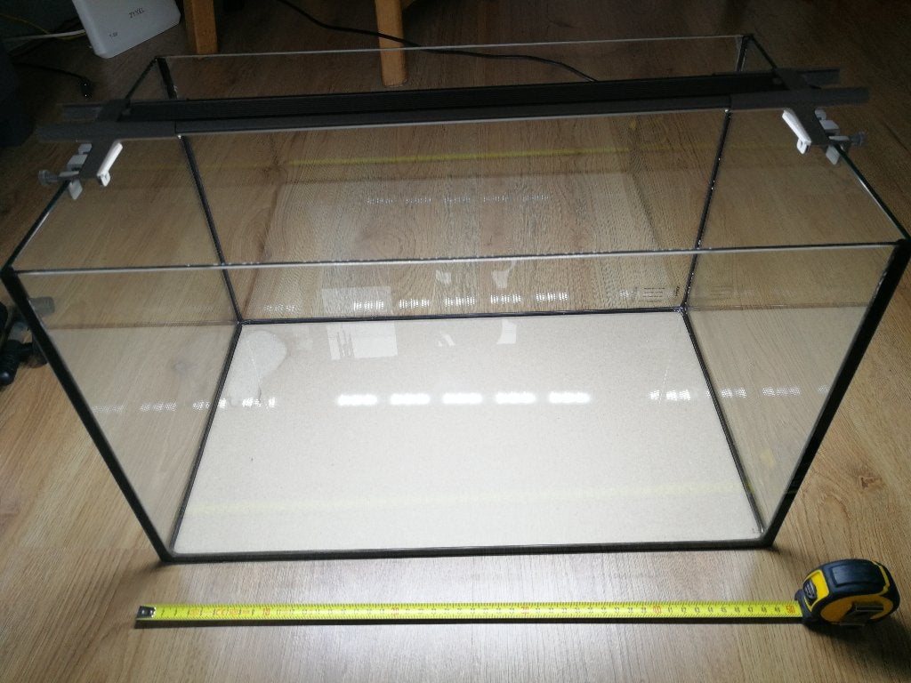 Open Aquarium met lamp, Ophalen, Zo goed als nieuw, Leeg aquarium, Superfish