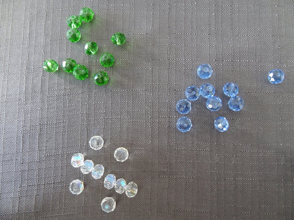 NIEUW! Facet Geslepen Kralen Met Strass >Snelle Verzending!<, Ophalen of Verzenden, Nieuw, Kraal