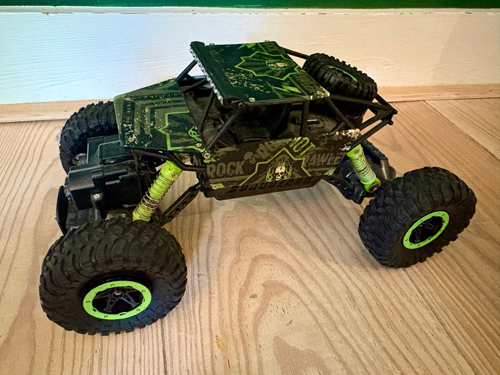 RC Rock Crawler auto met afstandsbediening (accu), Hobby en Vrije tijd, Elektro, Gebruikt, Auto offroad, Ophalen of Verzenden