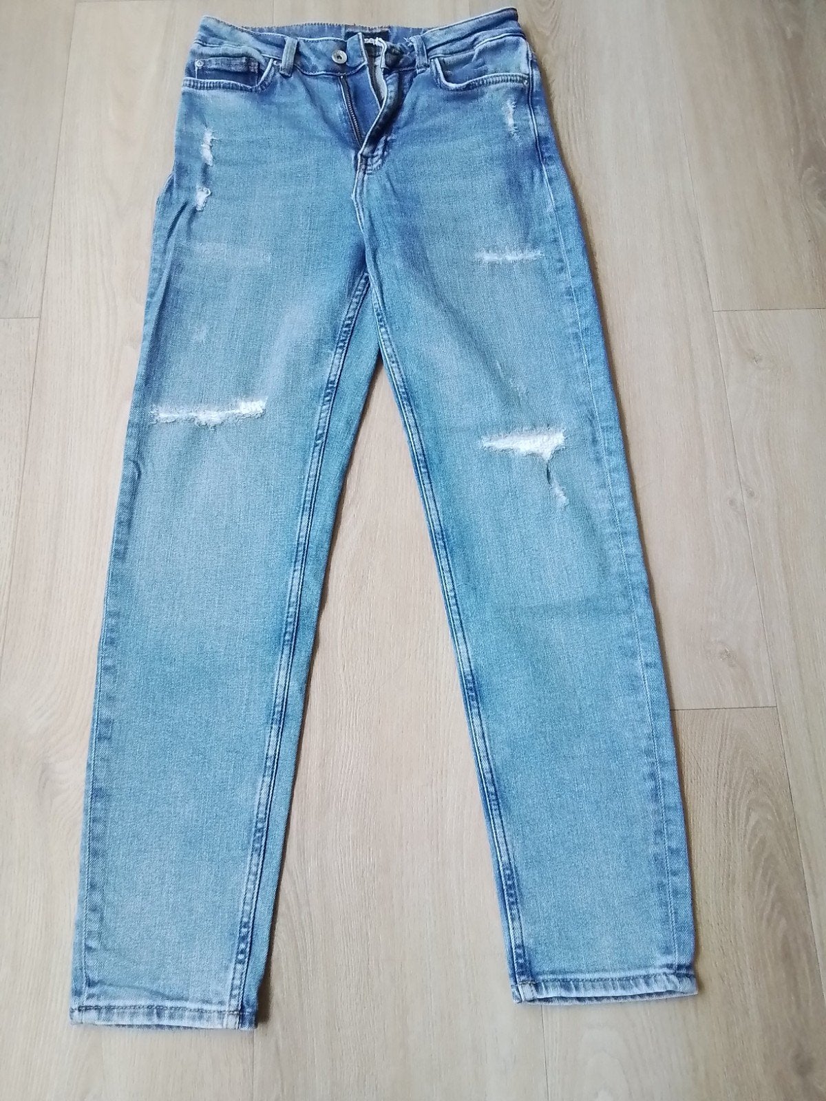 Zgan spijkerbroek Eksept mt 26, Blauw, Ophalen of Verzenden, Zo goed als nieuw, W27 (confectie 34) of kleiner