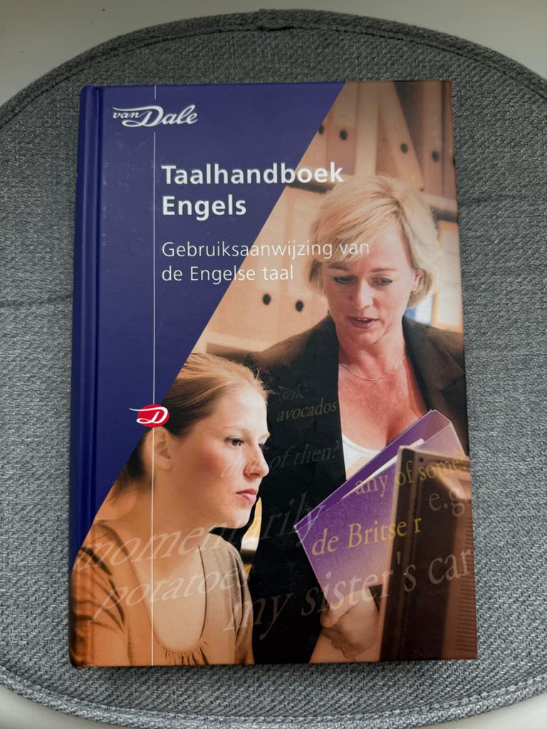 Van Dale Taalhandboek Engels - Gebruiksaanwijzing, Boeken, Film, Tv en Media, Ophalen of Verzenden, Zo goed als nieuw