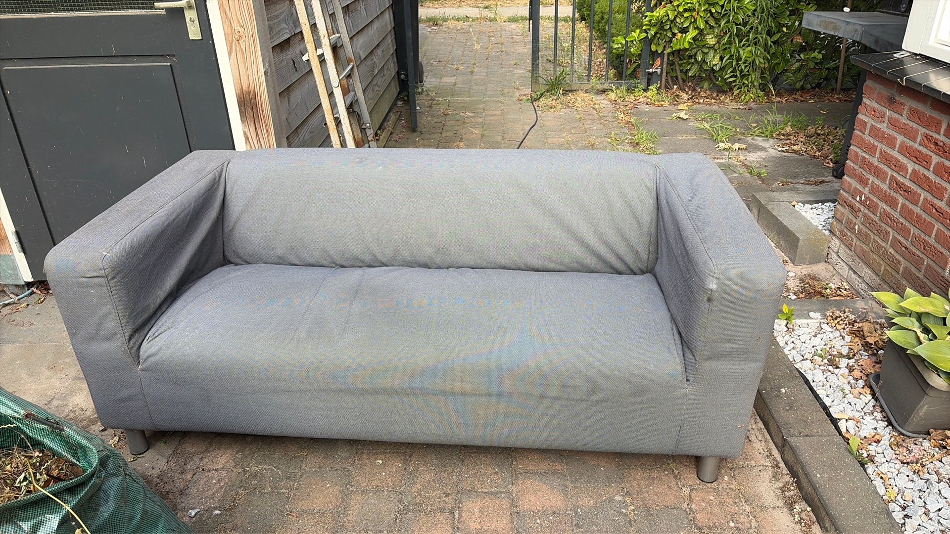 Ikea bank met hoes, Ophalen, Gebruikt, 75 tot 100 cm, Tweepersoons