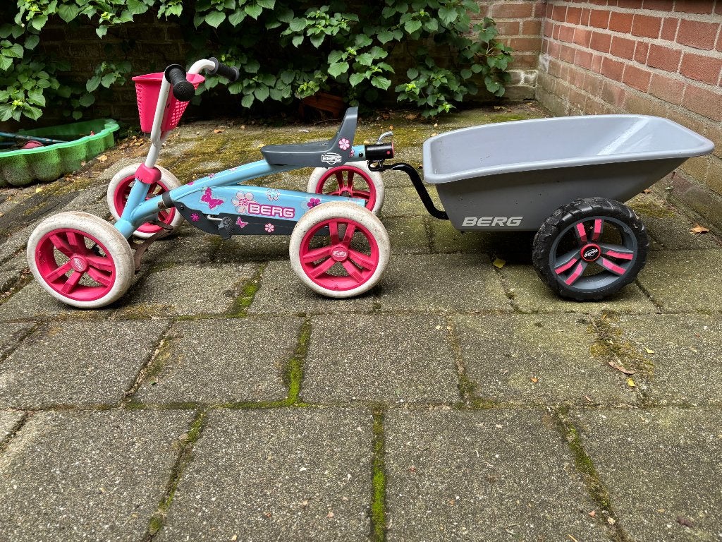 Berg skelter plus laadbak, Ophalen, Gebruikt, Berg