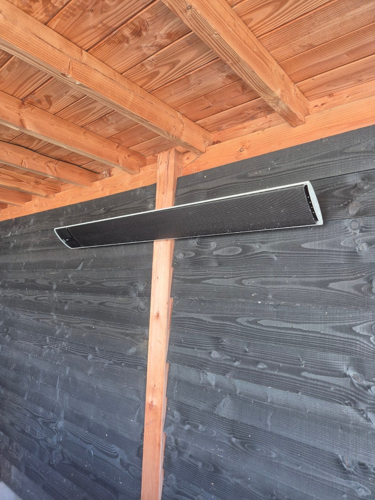 Eurom Outdoor Heatpanel 3200RC Terrasverwarmer, Tuin en Terras, Ophalen of Verzenden, Zo goed als nieuw, Elektrisch, Wand