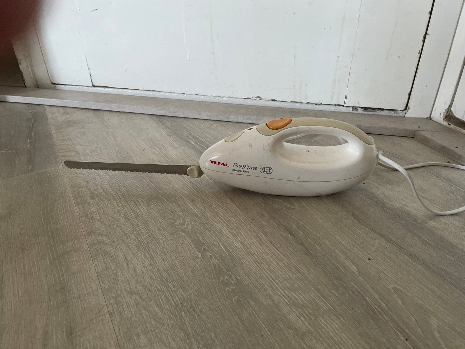 Tefal Prep'Line Elektrisch Mes - Perfect voor Vlees en Brood, Ophalen of Verzenden, Gebruikt