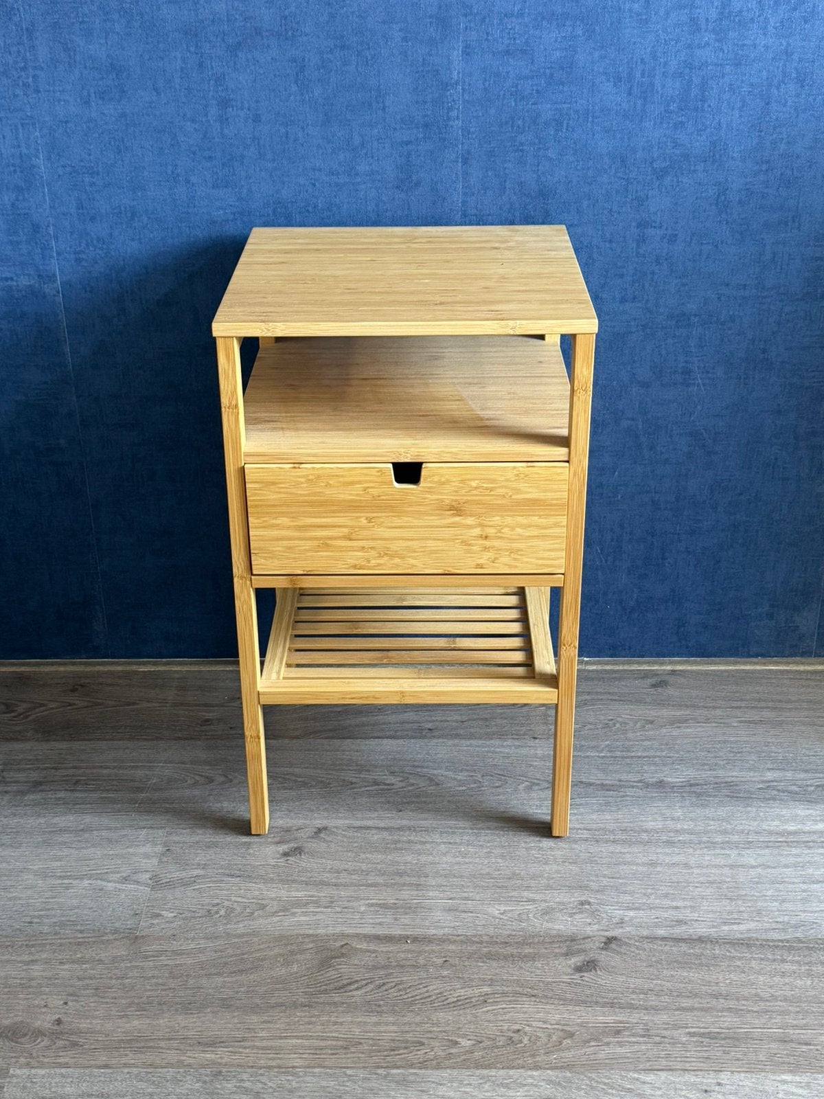 Ikea nachtkastje NORDKISA, Ophalen, 55 tot 70 cm, Zo goed als nieuw, 45 tot 65 cm