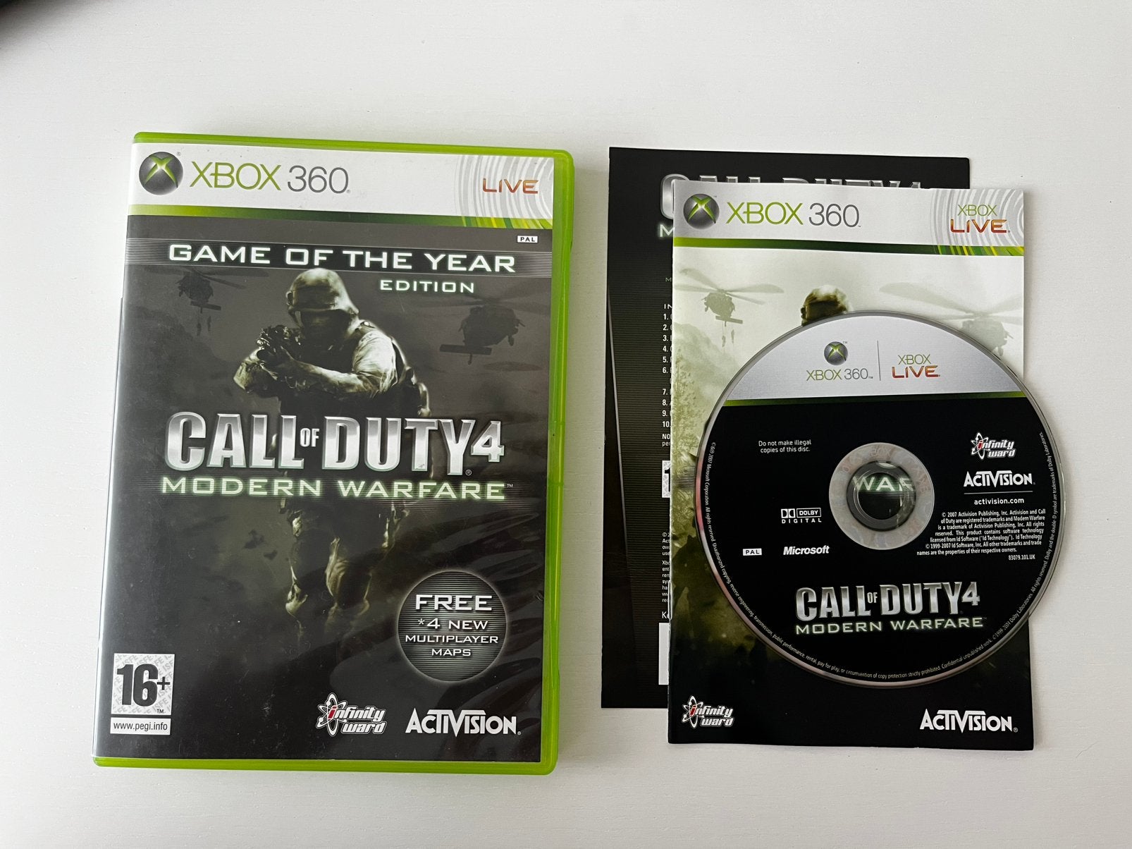 Call of Duty 4 Modern Warfare, Spelcomputers en Games, Games | Xbox 360, Vanaf 18 jaar, Shooter, 1 speler, Ophalen of Verzenden