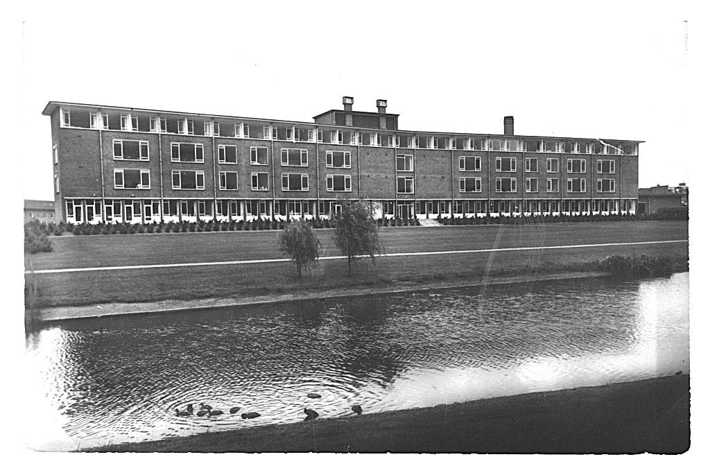 939667 Breda N Br 1962 ziekenhuis Diaconessenhuis Gelopen, Ophalen of Verzenden, 1960 tot 1980, Gelopen, Noord-Brabant