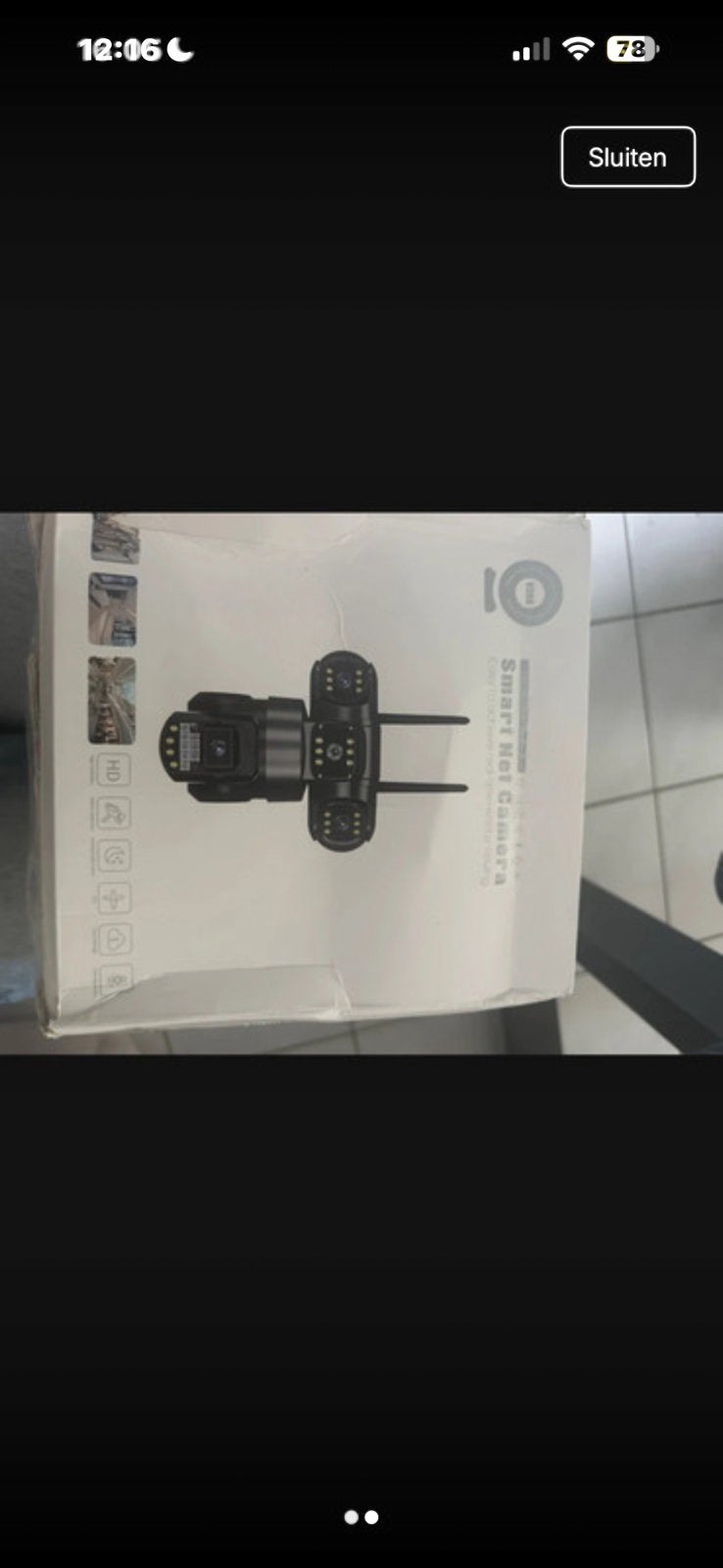 V380 smart net camera, Ophalen of Verzenden, Nieuw, Buitencamera
