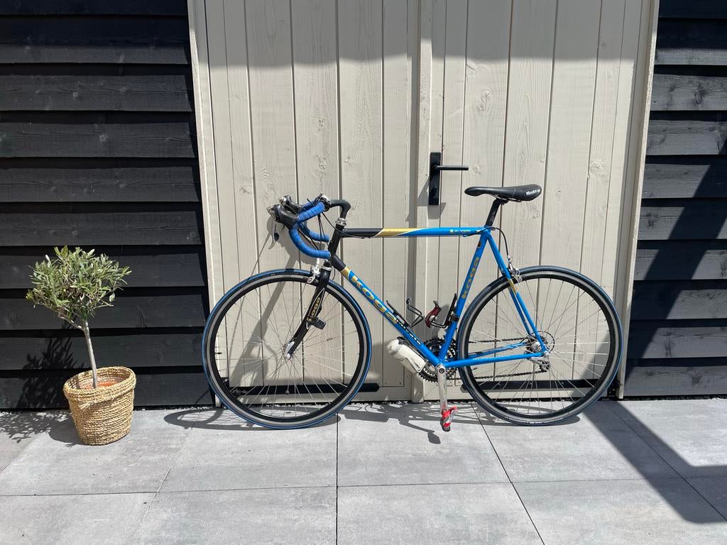 Koga Miyata racefiets blauw/zwart/goud - Klassieker, Ophalen, 28 inch, Gebruikt, Staal