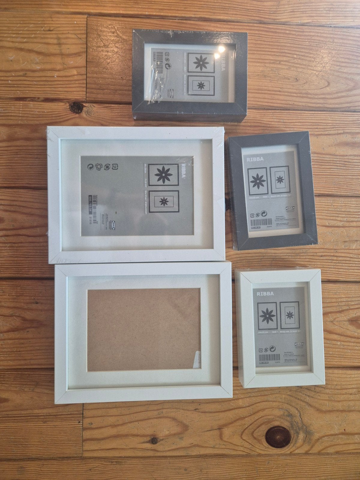 IKEA RIBBA fotolijsten - diverse maten en kleuren, Hangend, Ophalen of Verzenden, Zo goed als nieuw, Fotolijst
