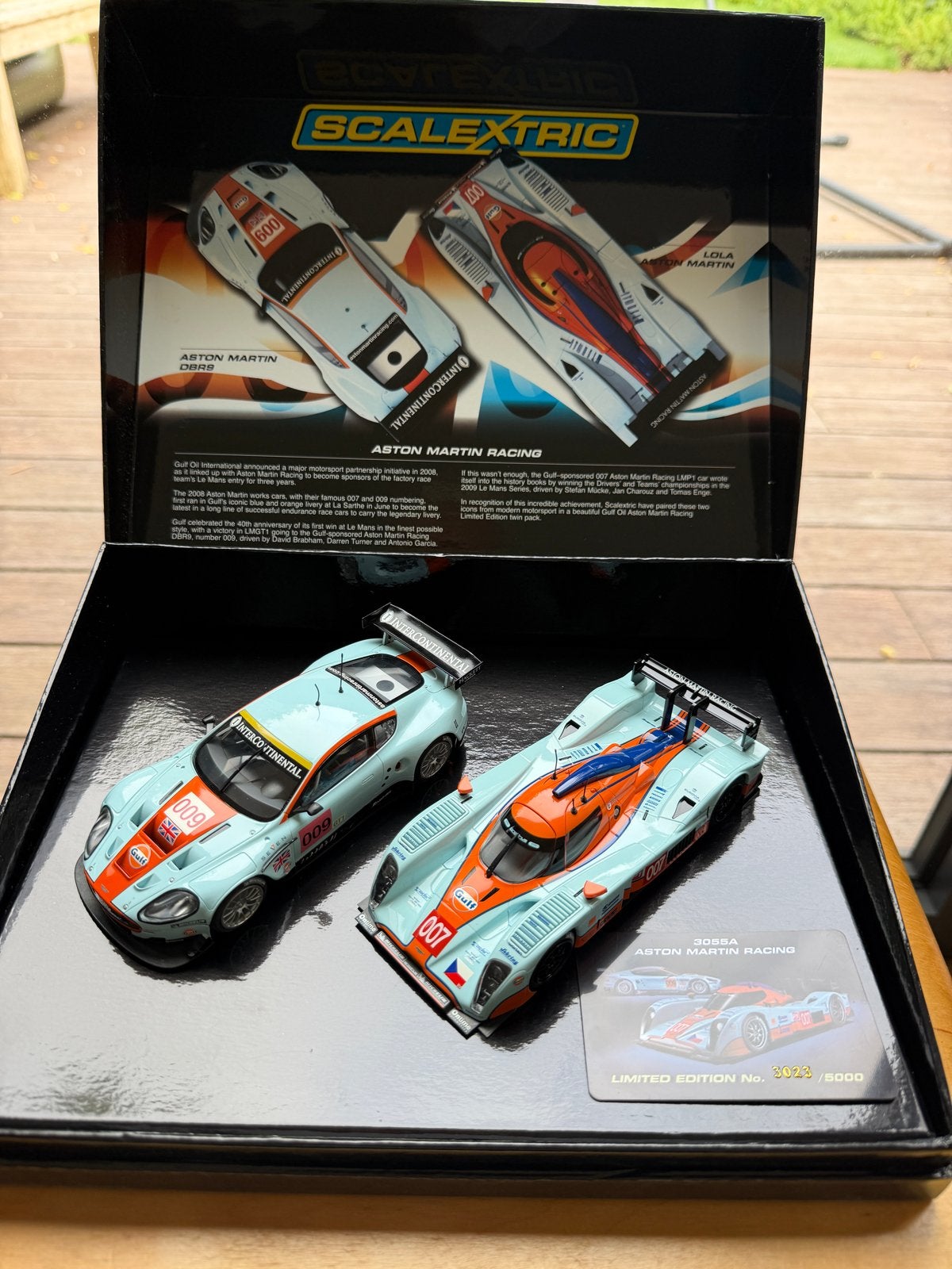 Scalextric 3055A Aston Martin Racing Limited Edition, Overige merken, Racebaan, Ophalen of Verzenden, Zo goed als nieuw
