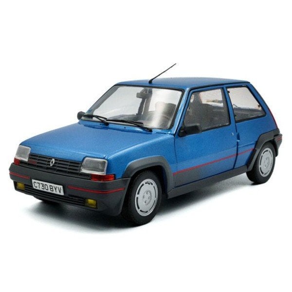 Renault 5 GT Turbo MK 1 1985 Blauw Modelauto 1/18 Solido, Solido, Auto, Solido, Nieuw