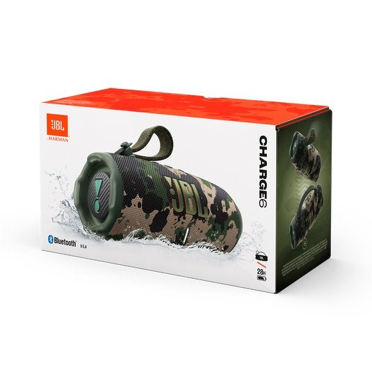 Foto 4 van JBL Charge 6 Draagbare Bluetooth Speaker Camouflage