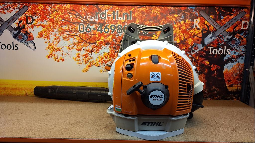 Stihl BR600 Ruggedragen Bladblazer BR 600 M ., Tuin en Terras, Bladblazers, Niet ingevuld, Benzine, Gebruikt, Niet ingevuld