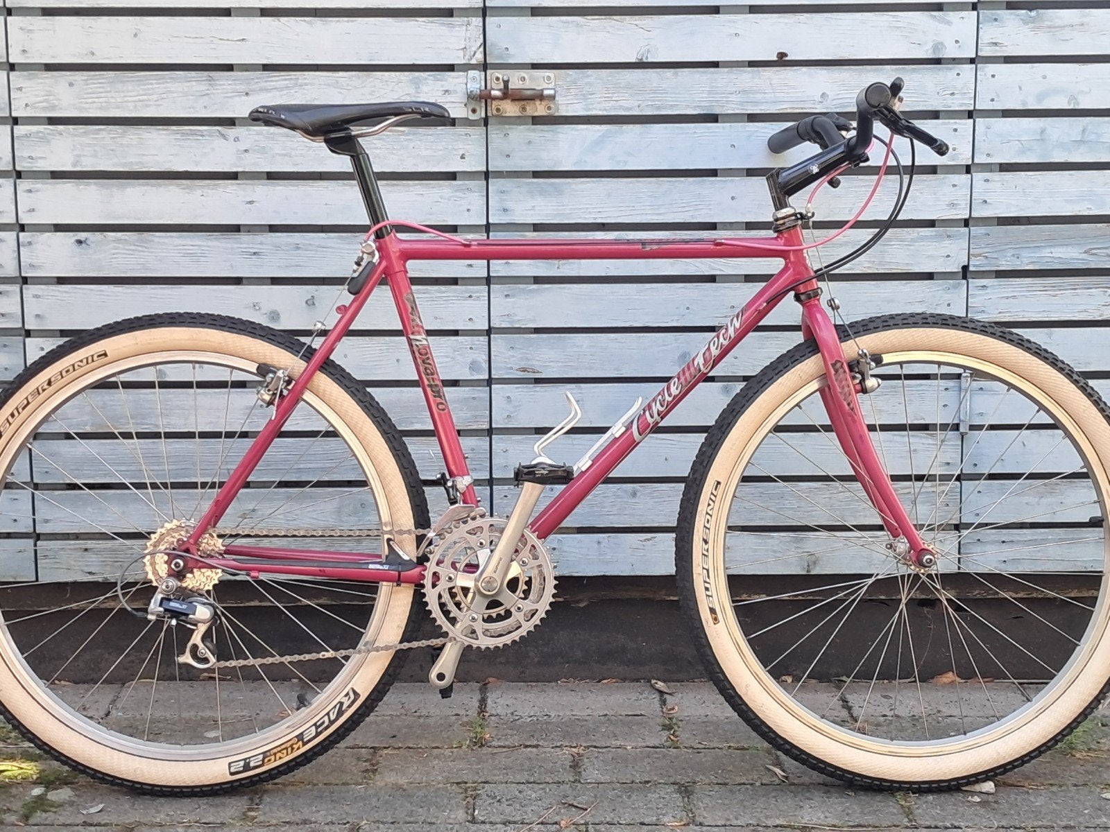 Pink cycletech nova pro, Ophalen, Gebruikt, Velgrem, 49 tot 53 cm