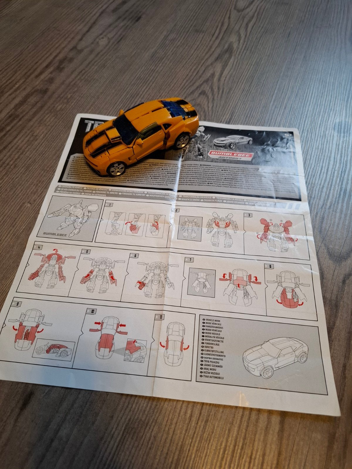 transformer bumblebee, G1, Ophalen of Verzenden, Gebruikt, Autobots