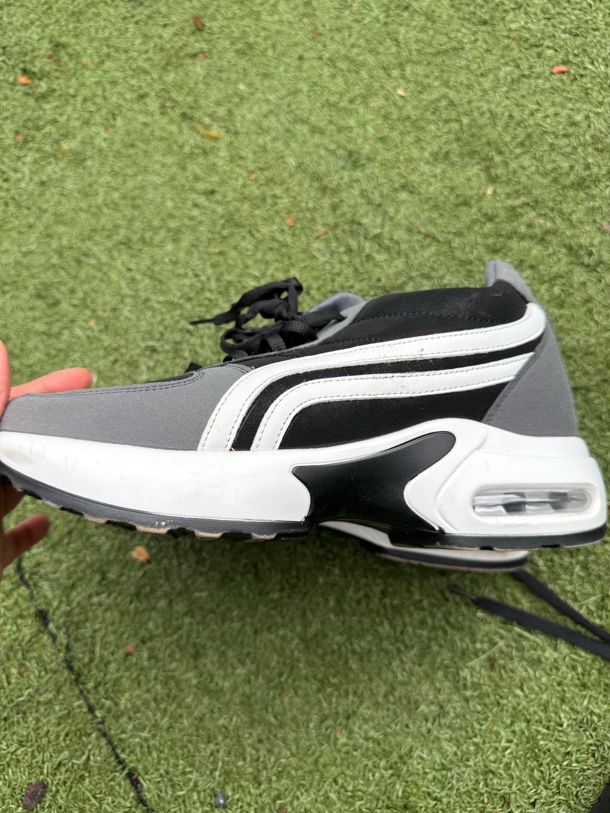 Dames sneakers maat 41 - Zwart/Grijs/Wit, Zwart, Ophalen of Verzenden, Sneakers of Gympen, Zo goed als nieuw