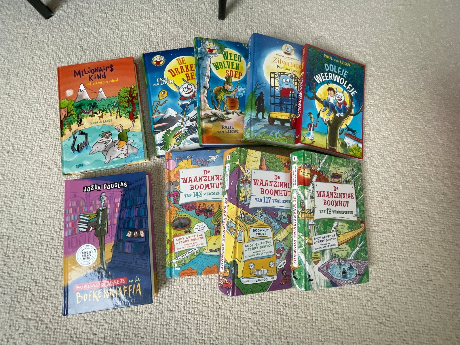Kinderboeken collectie: De Waanzinnige Boomhut, Dolfje Weerw, Ophalen of Verzenden, Gelezen, Fictie algemeen