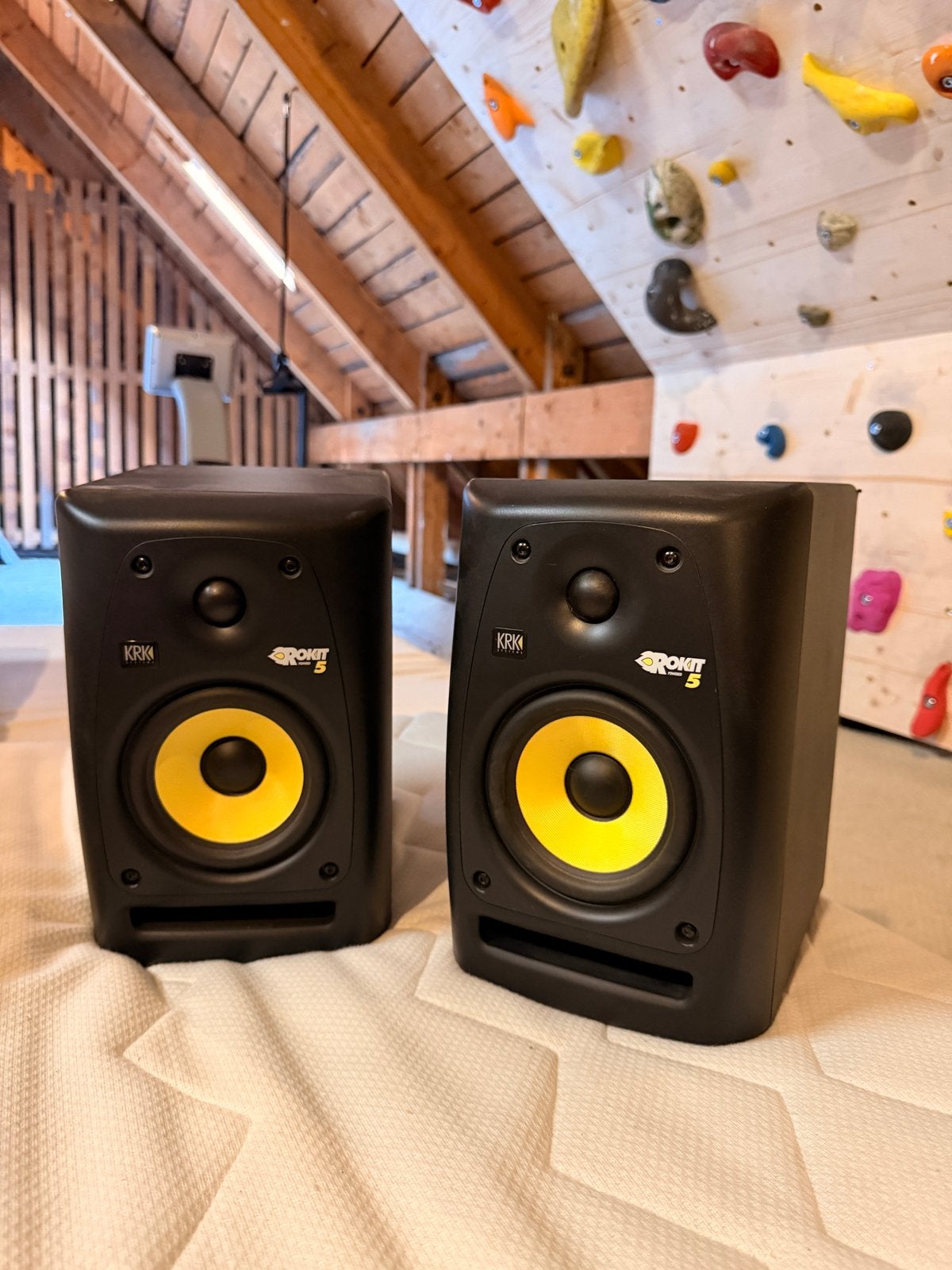 KRK Rokit 5 G2 Studiomonitoren (set van 2), Audio, Tv en Foto, Luidsprekers, Ophalen, Studiomonitor, Gebruikt, Inclusief kabels