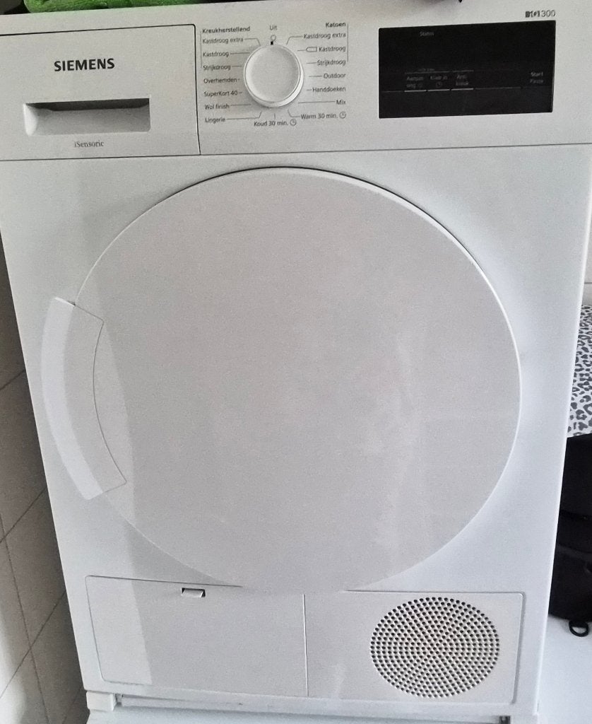 Siemens WT43H000NL/04 iQ300 Condensdroger - Wit