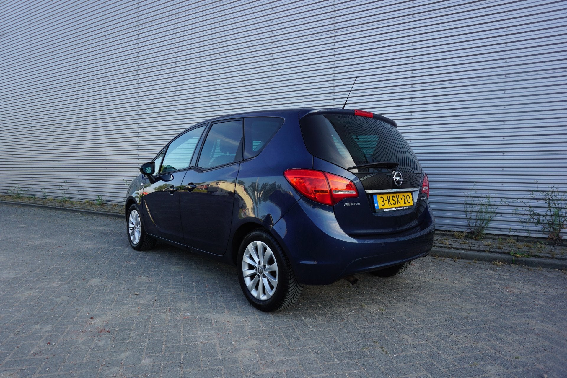 Opel Meriva 1.4 Turbo Cosmo Airco / Cruise / Half leder / El, Auto's, Voorwielaandrijving, Euro 5, Gebruikt, 680 kg