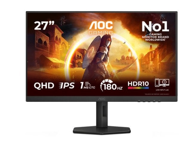 AOC G4 Q27G4XF - QHD IPS Gaming Monitor - 180hz, Computers en Software, IPS, In hoogte verstelbaar, AOC, Minder dan 1 ms