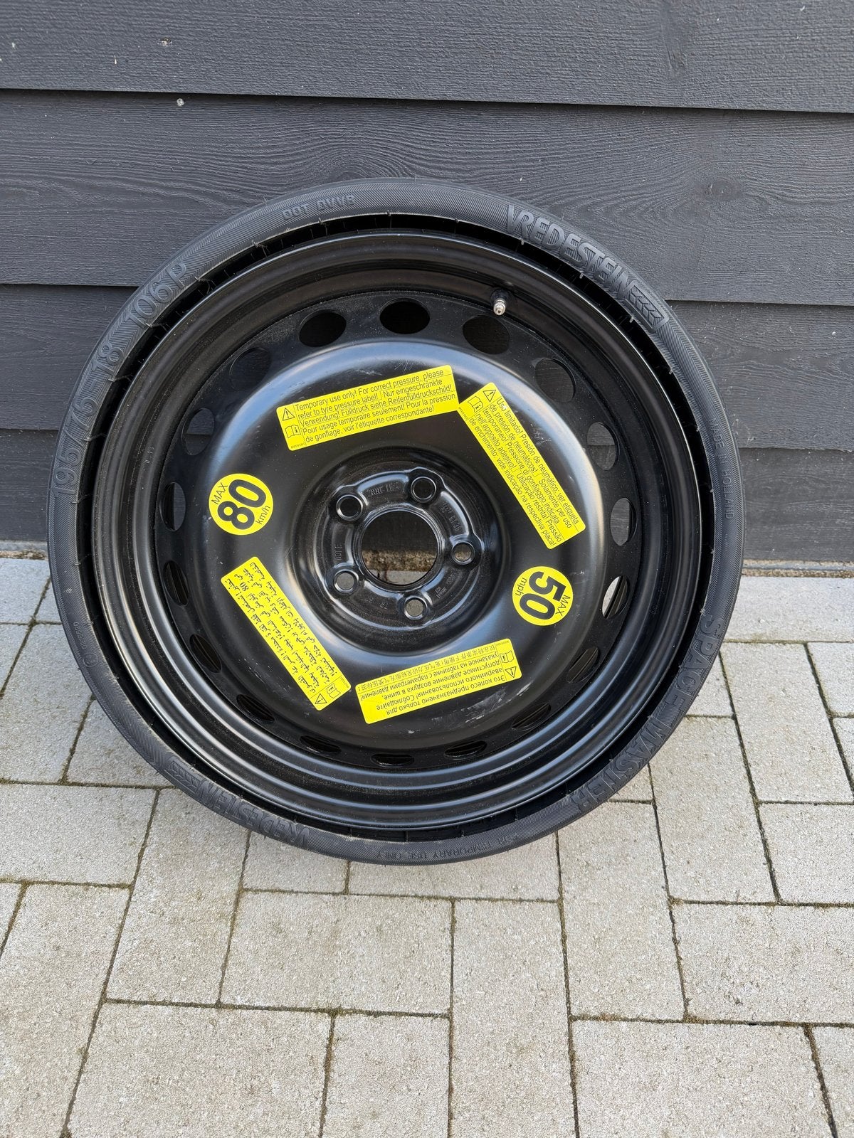 Thuiskomer vouwband Audi Q5 Q7 Q8 touareg 18 inch, Auto-onderdelen, 18 inch, Banden en Velgen, Nieuw, Ophalen of Verzenden