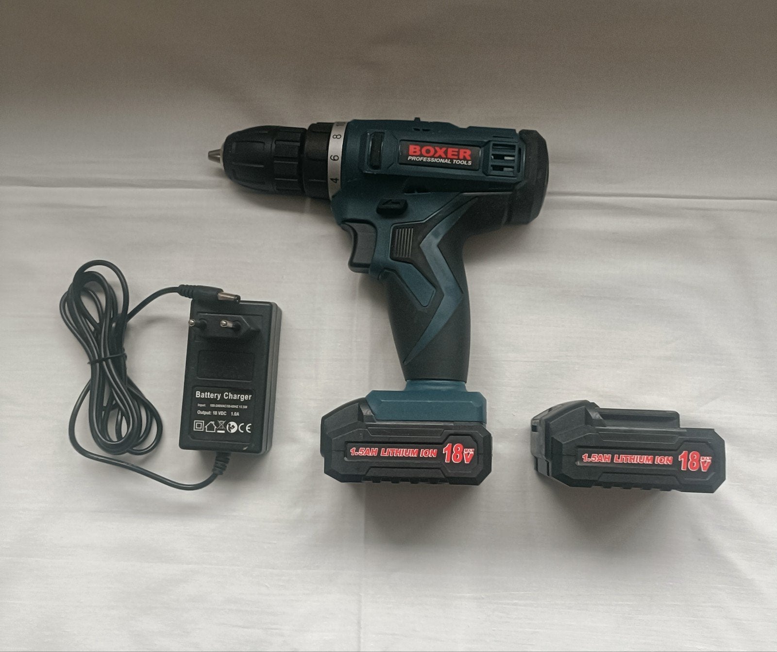 Boxer Accuboormachine 18V, Ophalen of Verzenden, Gebruikt, Boor- en Schroefmachine