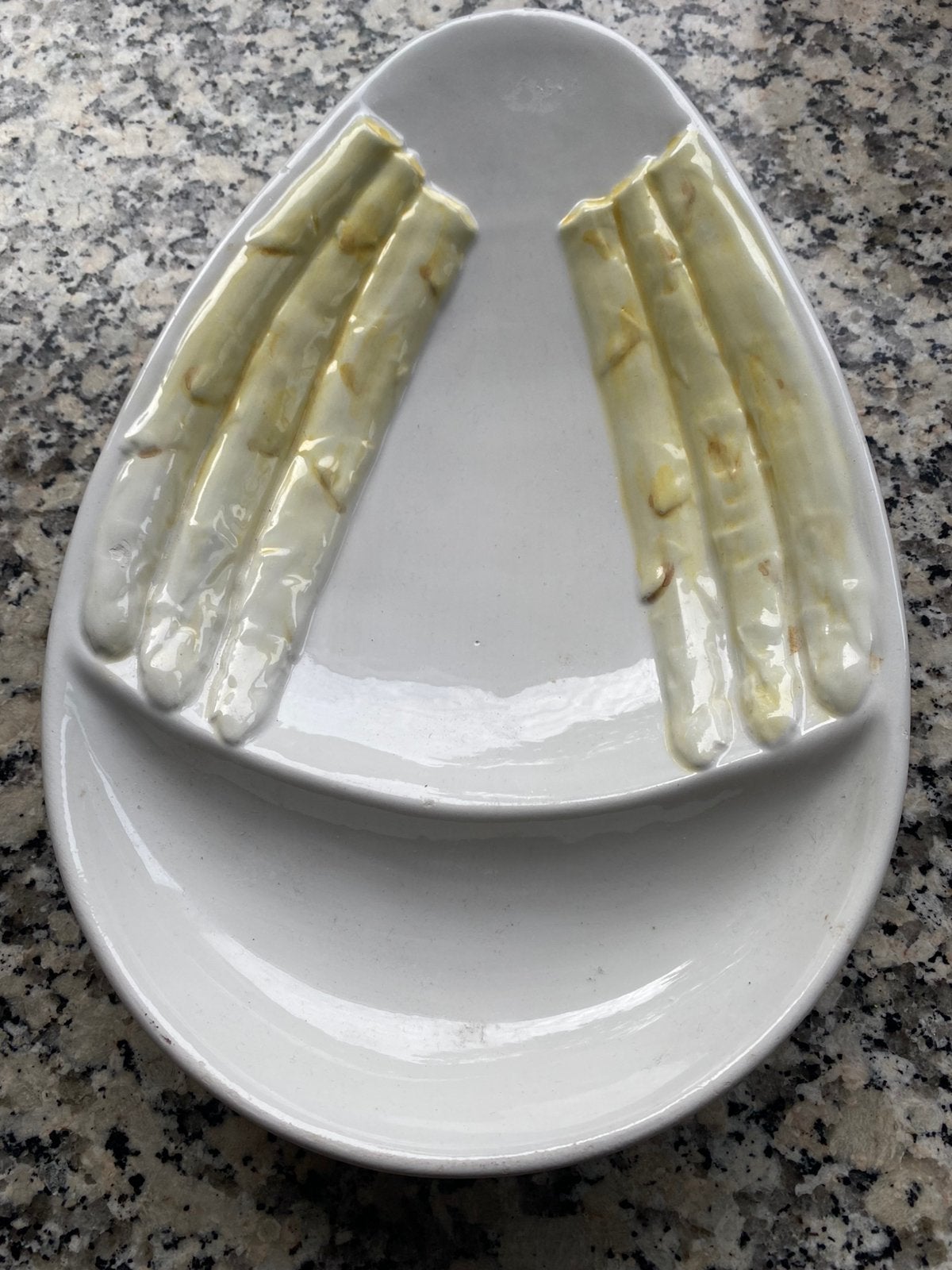 Vintage aspergeschaal, Ophalen of Verzenden