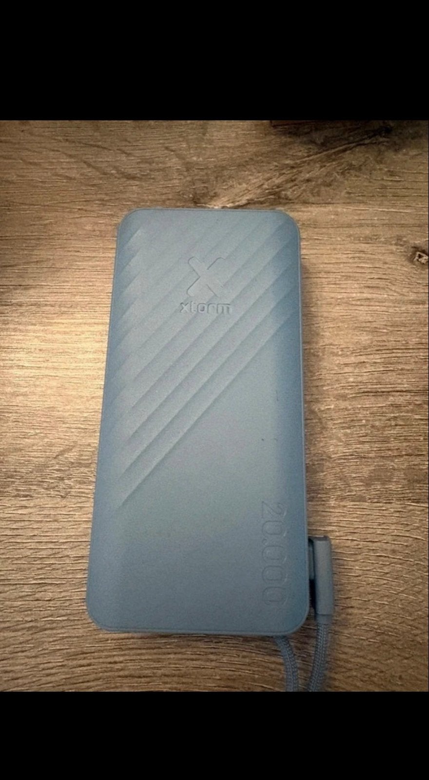 XTORMPowerbank 20.000 mAh - Lichtblauw, Telecommunicatie, Ophalen of Verzenden, Zo goed als nieuw