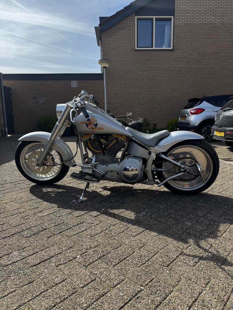 Harley Davidson, Softail custom made, Motoren, Motoren | Harley-Davidson, Chopper, meer dan 35 kW, 2 cilinders, Motorrijbewijs A