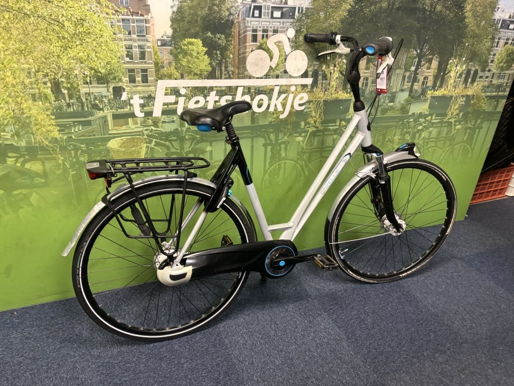 Fietshokje Raaks : Gazelle Eclips damesfiets 57 cm, Fietsen en Brommers, Niet ingevuld, Niet ingevuld, 56 cm of meer, Zo goed als nieuw