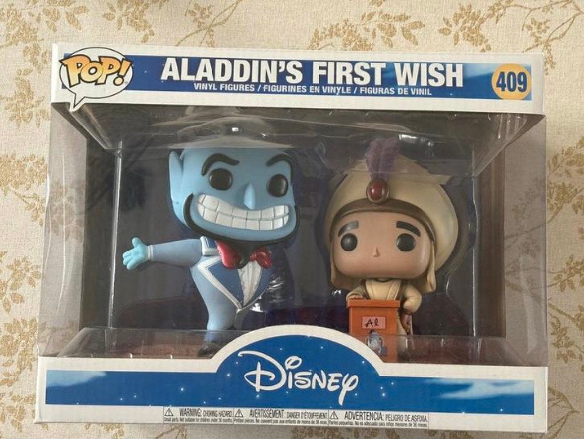 Funko pop aladdins first wish 409, Verzamelen, Ophalen of Verzenden, Overige figuren, Zo goed als nieuw, Beeldje of Figuurtje