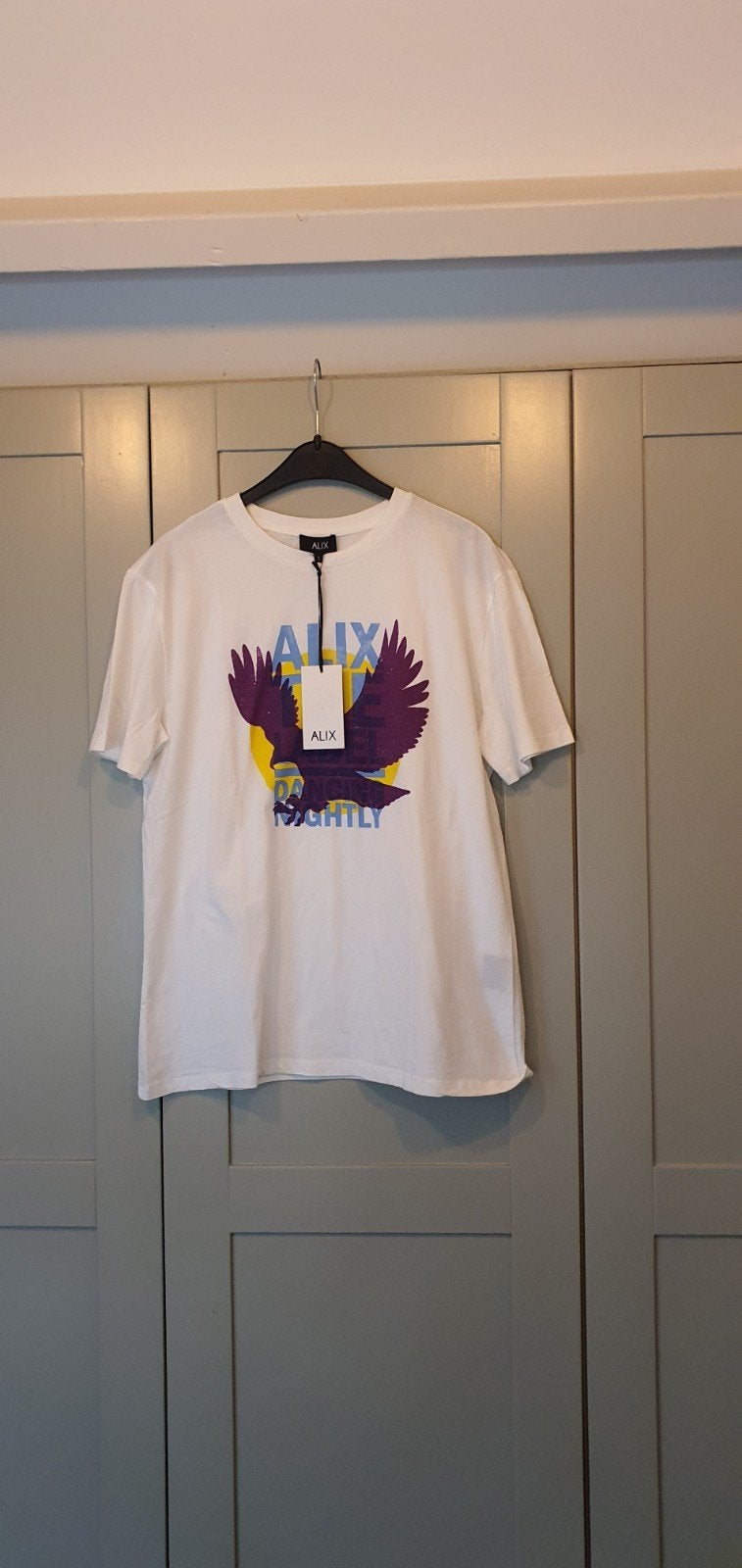 Alix The Label T-shirt met adelaarprint - Nieuw met kaartje, Wit, Nieuw, Ophalen of Verzenden, Korte mouw