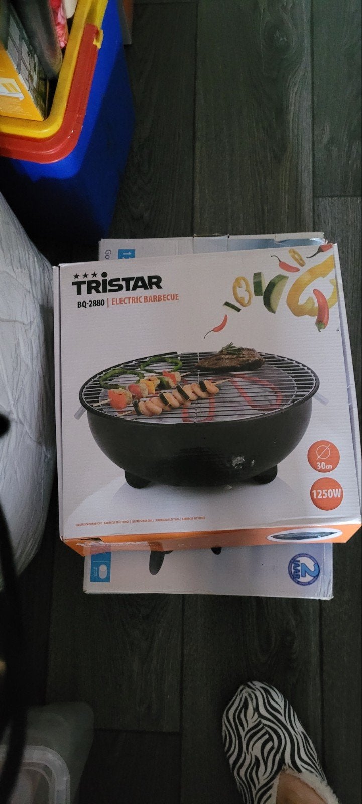 elektrische BBQ, Ophalen, Zo goed als nieuw