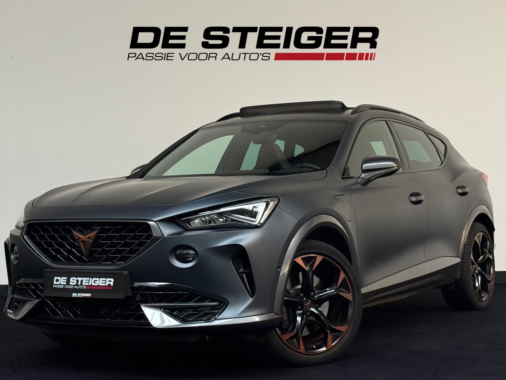 CUPRA Formentor 1.4 e-Hybrid VZ Copper Edition Pano 245PK Ke, Auto's, Cupra, Gebruikt, Zwart, 4 cilinders, Formentor