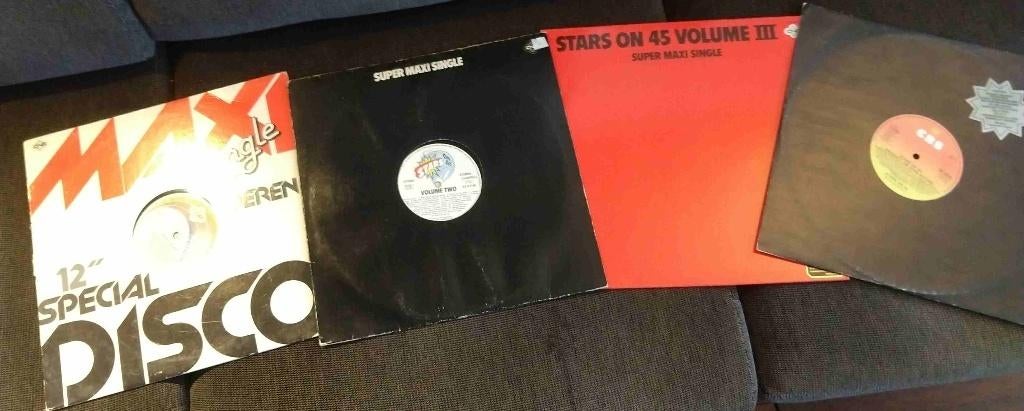 Stars on 45 en rock heroes 12 Inch, Cd's en Dvd's, Vinyl | Pop, Ophalen of Verzenden, Zo goed als nieuw, 12 inch