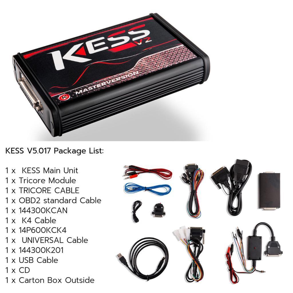 KESS v2 V5.017 + KTAG V7.020 pakket RED PCB | ECU TUNING SET, Ophalen of Verzenden, Nieuw