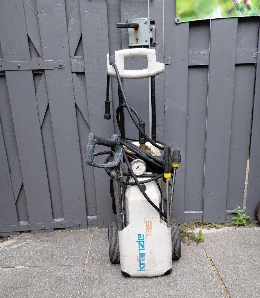 Kränzle hogedrukreiniger compleet alleen op halen, Tuin en Terras, Hogedrukreinigers, Ophalen, Gebruikt, Elektrisch, Met regelbare waterdruk
