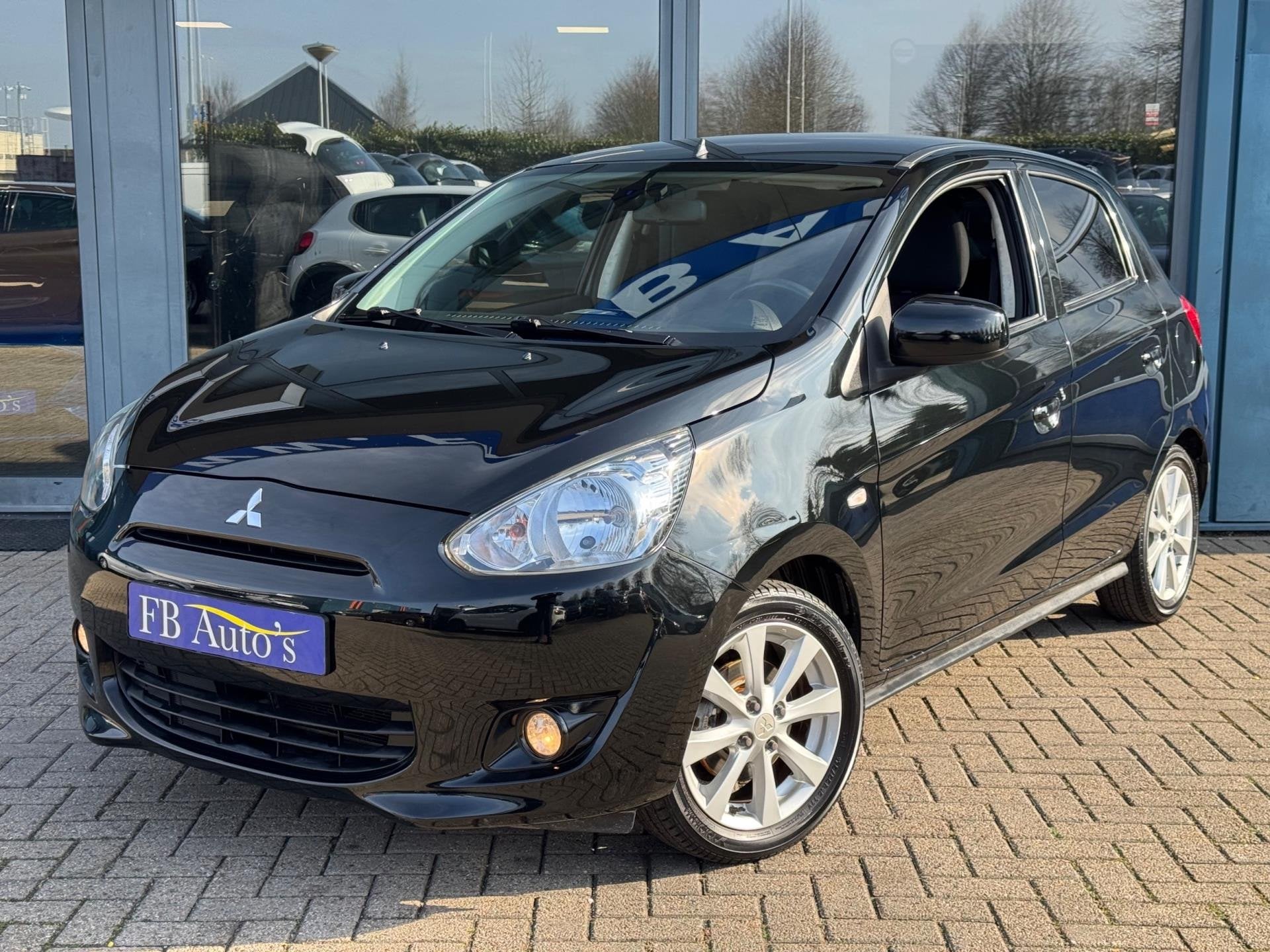 Mitsubishi Space Star 1.2 Intense+ Airco Lmv, Auto's, Voorwielaandrijving, Stof, Gebruikt, Origineel Nederlands