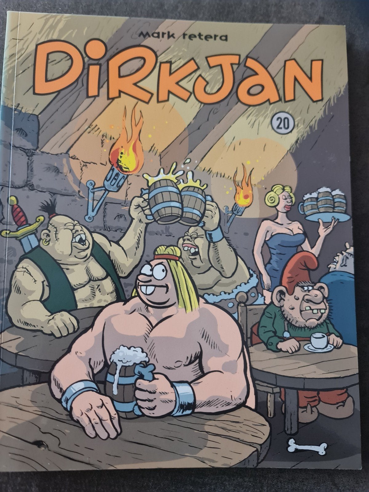 Dirkjan 20: Stripboek van Mark Retera, Boeken, Stripboeken, Eén stripboek, Ophalen of Verzenden, Zo goed als nieuw, Mark Retera