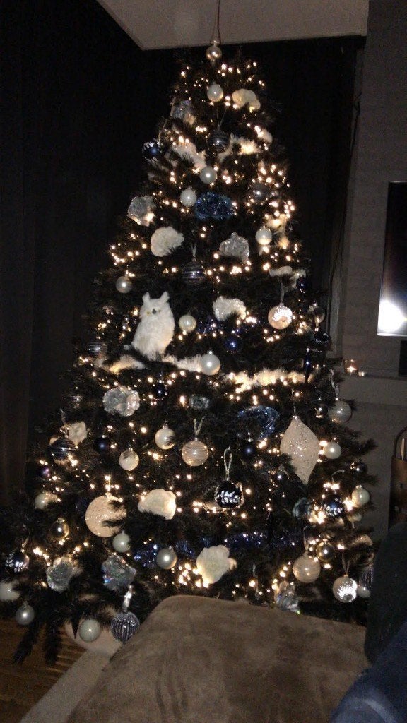 Kunstkerstboom, Ophalen, Gebruikt