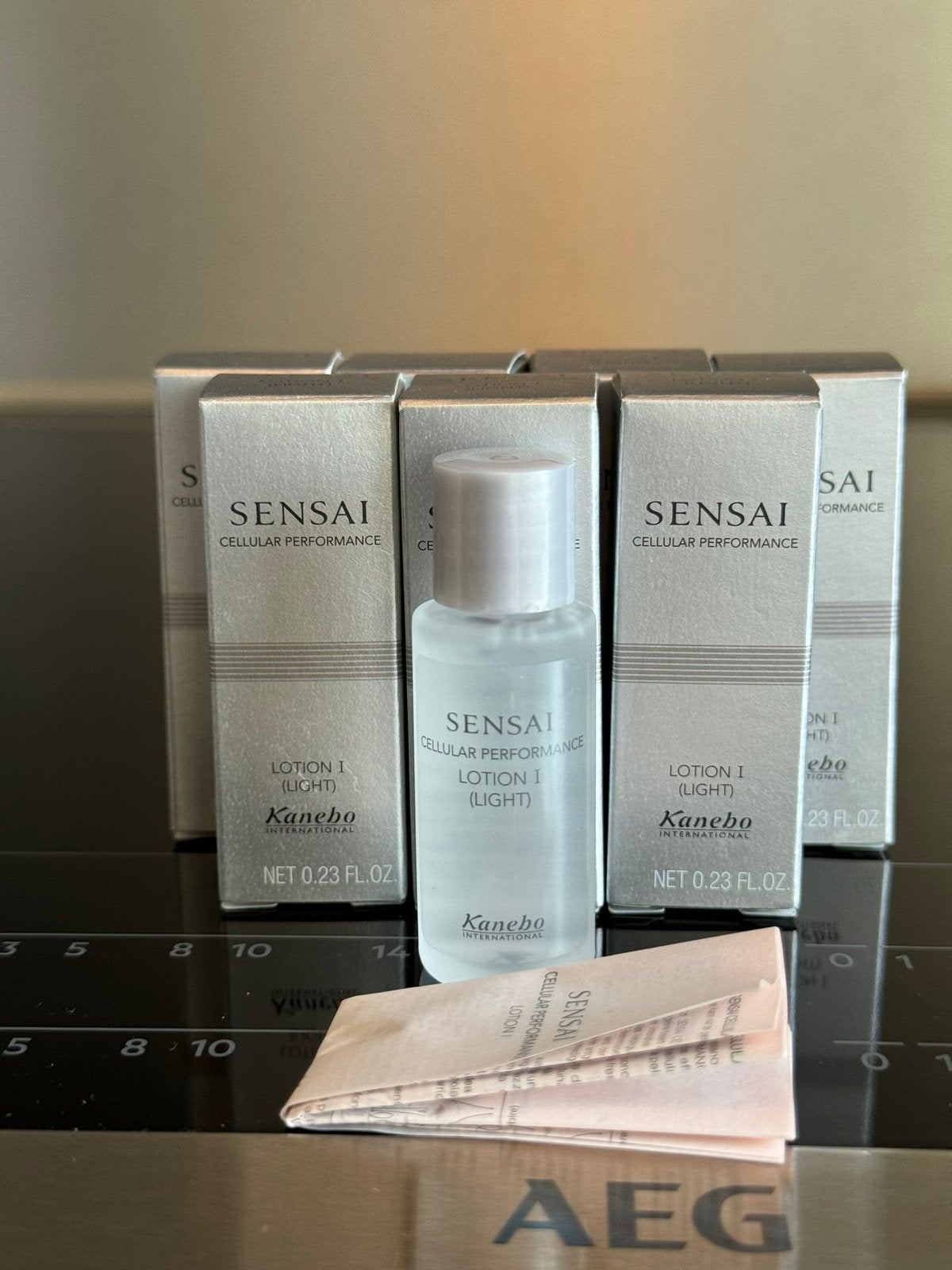 Kanebo sensai lotion I light 7x7ml, Ophalen of Verzenden, Nieuw, Gehele gezicht, Verzorging