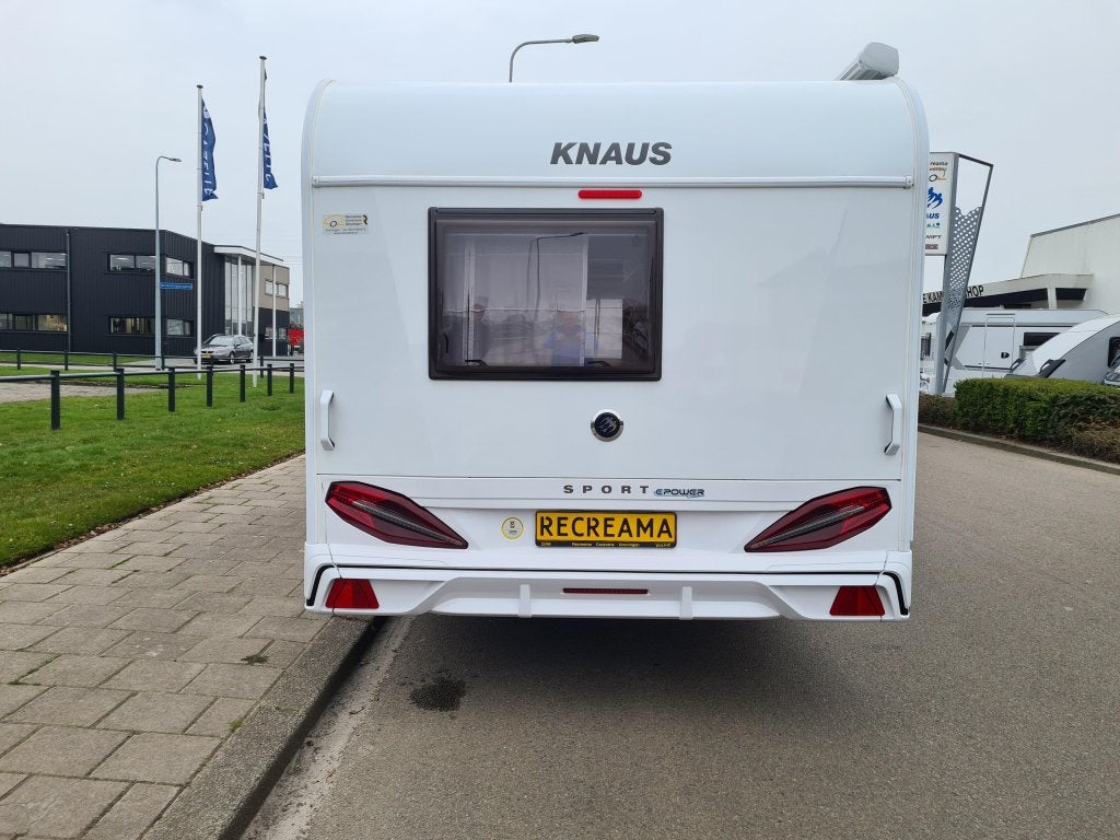 Knaus Sport E-Power Selection 400 QD Mover, Schokbreker, Bedrijf, Treinzit, Tot en met 3