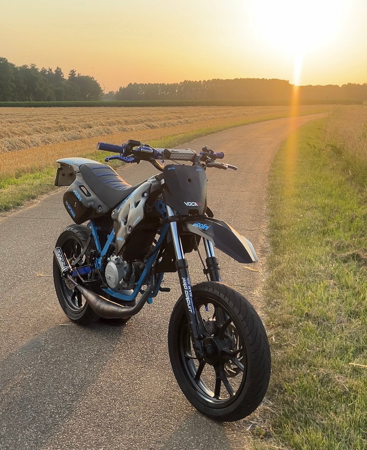 Motorhispania furia 50cc aluminium, Ophalen, Zo goed als nieuw